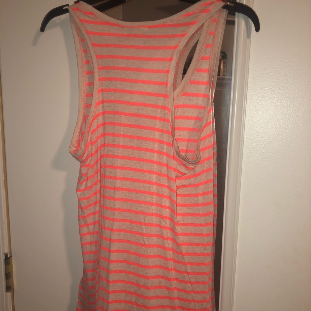 Striped Racerback Tank Top - Picture 2 of 3